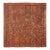 Monumental Vintage Thai Hand-Carved Wood Kinnari Wall Panel, Red and Gold For Sale
