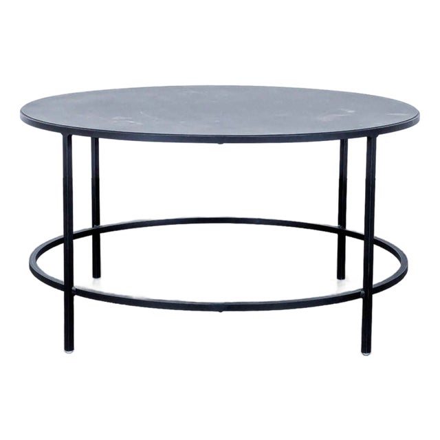 Room & Board Slim Round Coffee Table For Sale