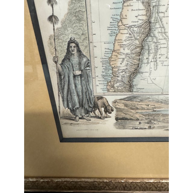Off-white Circa 1860 West Coast of South America Original Print + Certificate of Authenticity For Sale - Image 8 of 12