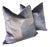 Lavender Velvet Down Filled Pillows - a Pair, 21” For Sale