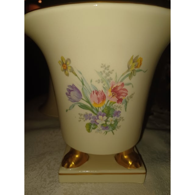Traditional Vintage Cachepots/ Planter Urns For Sale - Image 3 of 4