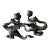 Early 19th Century Bronze Neo Gothic Dragon Candlesticks- a Pair For Sale