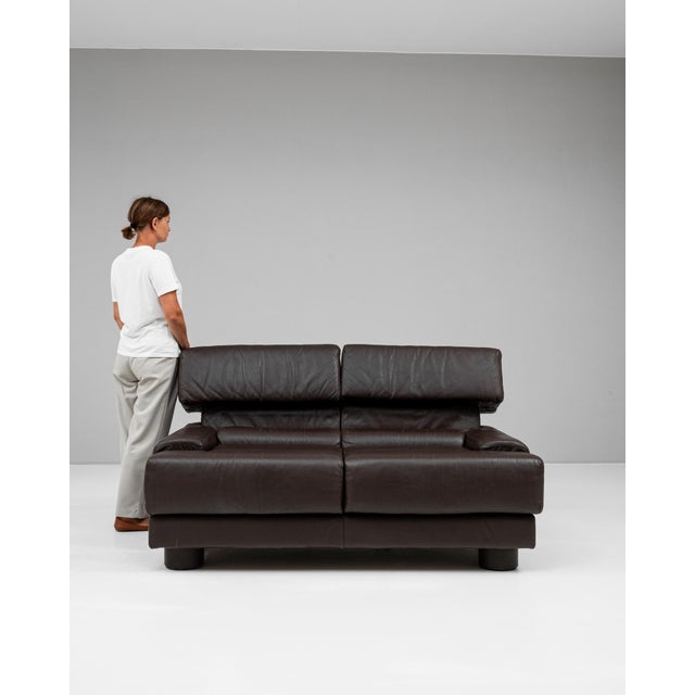 1970s Brazilian Leather Sofa By Percival Lafer For Sale In Greensboro - Image 6 of 12