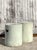 Vintage Boho Glazed Ceramic Low Stools - a Pair For Sale - Image 10 of 10