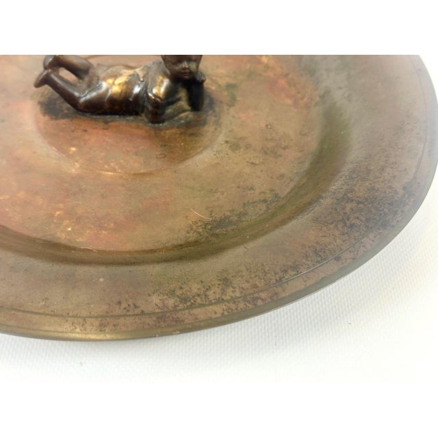 Art Deco Danish Bronze Dish from Ægte Ildfast, 1930s For Sale - Image 3 of 10