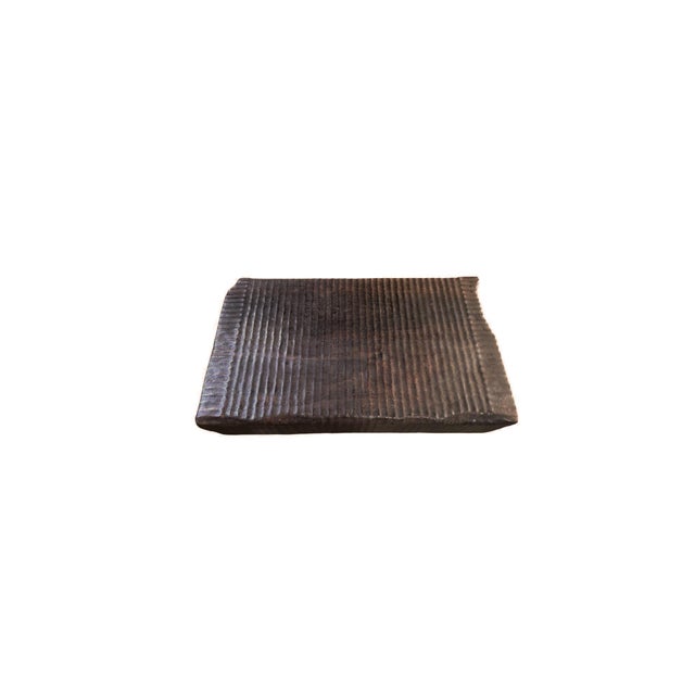 Not Yet Made - Made To Order Sculptural Solid Suar Wood Coffee Table With Espresso Burnt Finish For Sale - Image 5 of 9