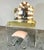 Metal Lucite Vanity, Mirror & Scroll Ottoman Bench by Hill Manufacturing 1970s For Sale - Image 7 of 14