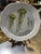Up for consideration is a beautiful vintage white ceramic decorative plate with jellyfish accents. This is a lovely piece...