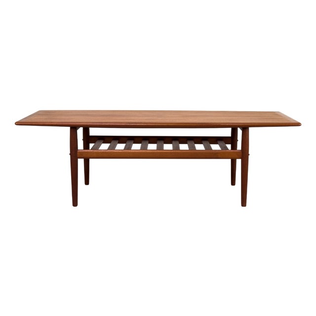 Teak Coffee Table by Grete Jalk for Glostrup, 1960s For Sale