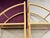 84-Inch Rattan Half-Round Etageres With Smoked Glass Shelves - A Pair For Sale - Image 6 of 8