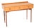Vintage Console Table in Satinwood, 1950s For Sale