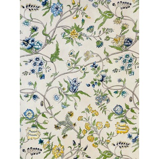 Brunschwig & Fils "Menars Li” Print Fabric– 8 Yards For Sale