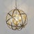 Meridian Iron Orb Strap Chandelier 22" For Sale - Image 4 of 5