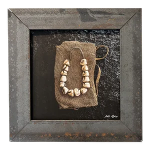 Moroccan Bead Series in Metal Frame