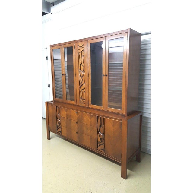 United Furniture Company Brutalist Credenza Chairish