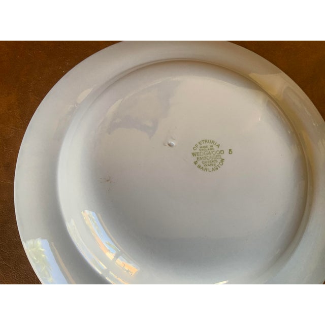 Modern 1950s Wedgwood Queen’s Ware “Lavender & Cream” Soup Bowl For Sale - Image 3 of 3