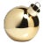 LED Oversized 11.75" Gold Glass Ball Ornament For Sale