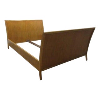 Vintage Baker Furniture Charles Pfister Primavera Queen Size Headboard Bed For Sale