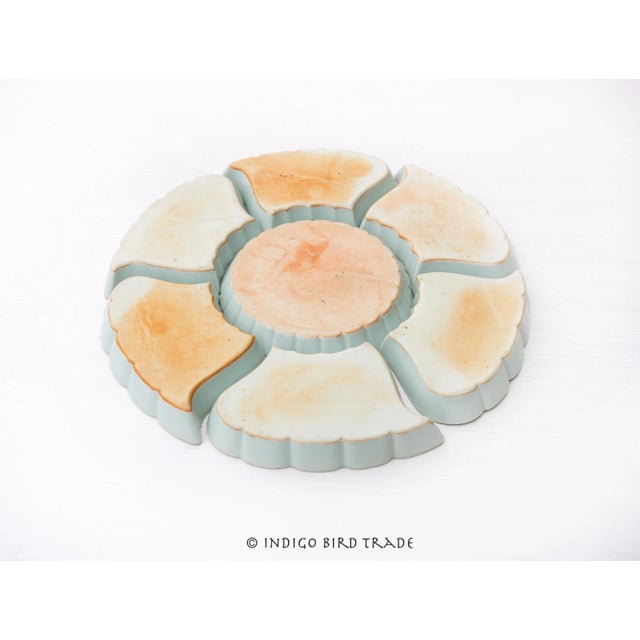 19th Century Meiji Period Japanese Imari Porcelain Sweet Meat Dish Set- 7 Pieces For Sale - Image 9 of 9