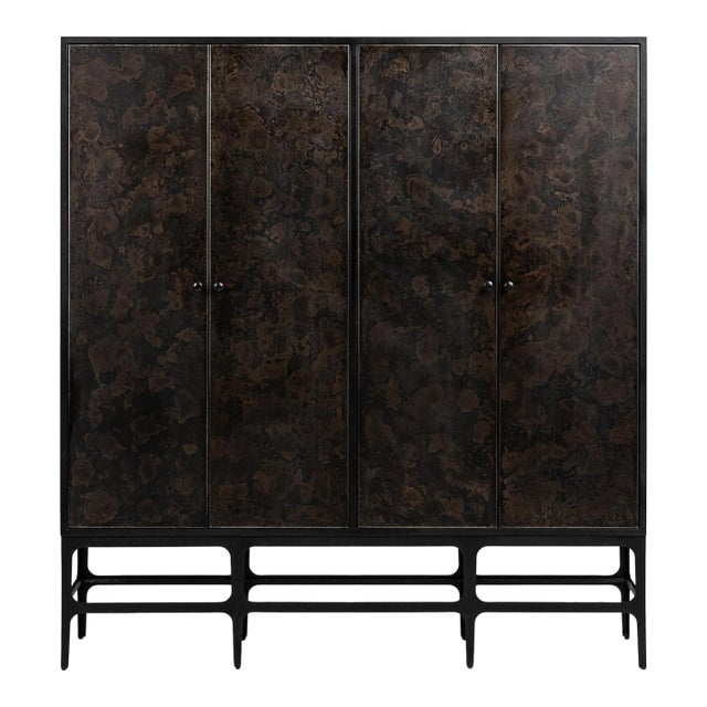 Eclipse Iron Storage Cabinet For Sale