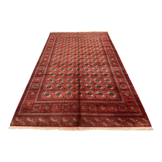 Afghan Bukhara Vintage Rug For Sale