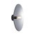 Silver Zénith Wall Light by Radar For Sale