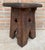 Early 20th Century French Dark Oak Stool, 1910s For Sale - Image 18 of 18