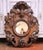 Mid 19th Century 19th Century French Black Forest Style Carved Oak Mirror With Hunt Motifs For Sale - Image 5 of 8