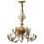 Antique Swedish Chandelier in Bronze For Sale - Image 9 of 9