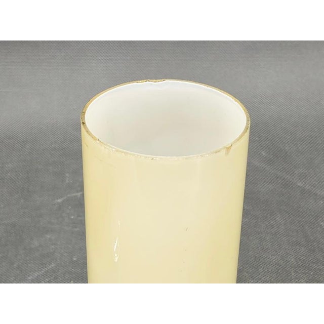 Art Deco Czech Opaline Glass Wall Light, 1930s For Sale - Image 4 of 13