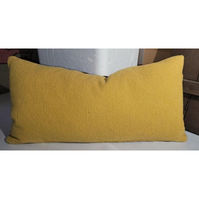 1940s Mexican Serape Bolster Pillow For Sale In Los Angeles - Image 6 of 6