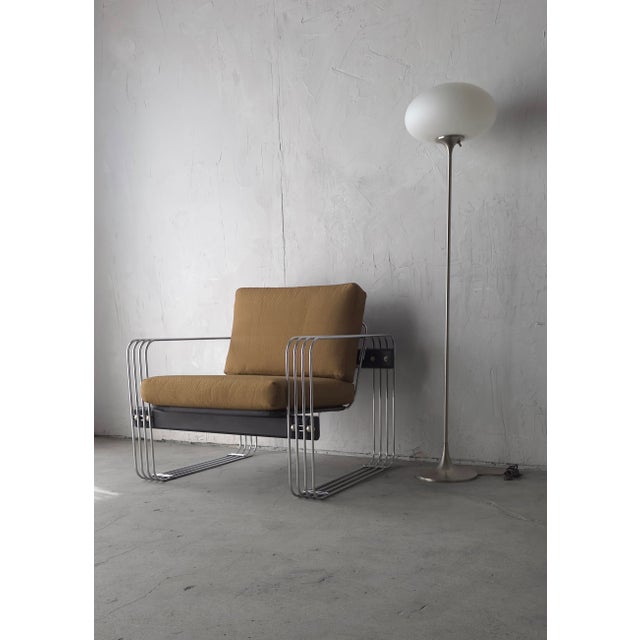 Mid-Century Modern Mid Century Mushroom Floor Lamp by Bill Curry for Laurel For Sale - Image 3 of 9