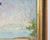 Textile 1946 Oil on Canvas Landscape Painting by Trevisan For Sale - Image 7 of 8