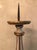 Gold 19th C Italian Gilt Wood and White Paint Candlestick For Sale - Image 8 of 9