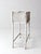 Wood Antique White Wicker Plant Stand With Removable Metal Liner For Sale - Image 7 of 18