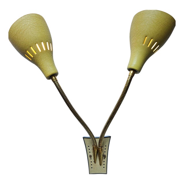 Wall Lamp in the style of Stilnovo, Italy, 1960s For Sale