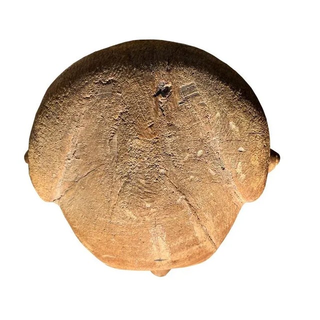 Mid-Century Hand-Carved Wooden Male Bust Sculpture — Jonathan Parks Estate For Sale - Image 9 of 11