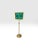 1970s Vintage Adjustable Brass Hotel & Restaurant “Thank You for Not Smoking” Floor Sign For Sale - Image 5 of 9