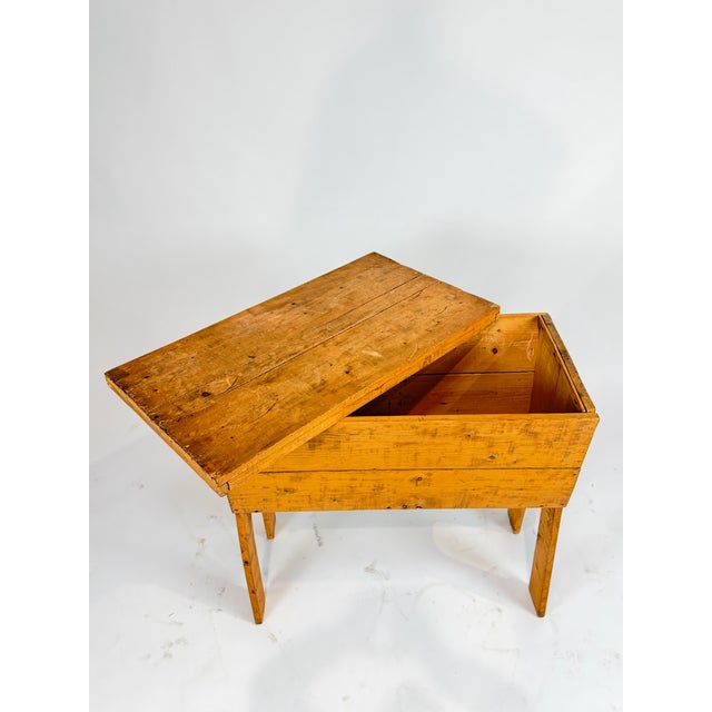 19th Century 19th Century Primitive Pine Dough Bin For Sale - Image 5 of 6