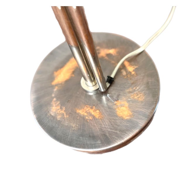 Frederick Cooper Silver Industrial Pharmacy Lamp For Sale - Image 9 of 10