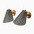 Scandinavian Modern Brass Wall Lamps, 1950s, Set of 2 For Sale - Image 9 of 9