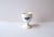 White Blue and White Porcelain Egg Holder Cup For Sale - Image 8 of 10