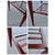Mid Century Danish Modern Side Table With Slatted Shelf For Sale - Image 11 of 12