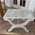 Jonathan Adler White Marble Top Accent Table