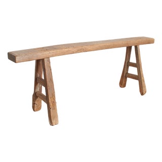 Antique Reclaimed Wooden Hallway Pig Bench For Sale