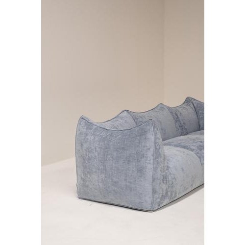 Textile Le Bambole Sofa in Velvet attributed to Mario Bellini for B&B Italia, 1970s For Sale - Image 7 of 17