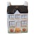 Vintage English Majolica House Cottage Bank For Sale