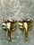 Vintage Artisan Made Scagliola Elephant Brackets - A Pair For Sale - Image 11 of 12