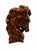 1960s Vintage Ralph Lauren Style Ceramic Horse Head Bust Sculpture For Sale - Image 5 of 6