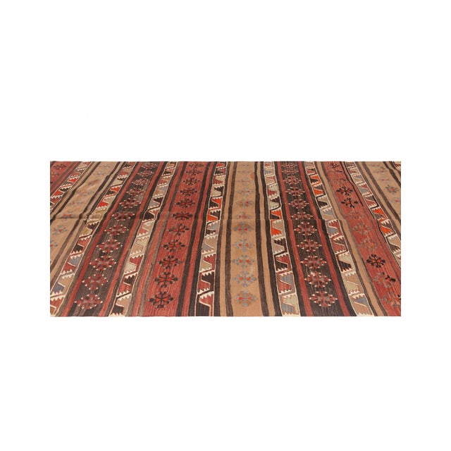 Vintage Turkish Konya Kilim Rug - 5`7" X 13`3" For Sale - Image 4 of 6